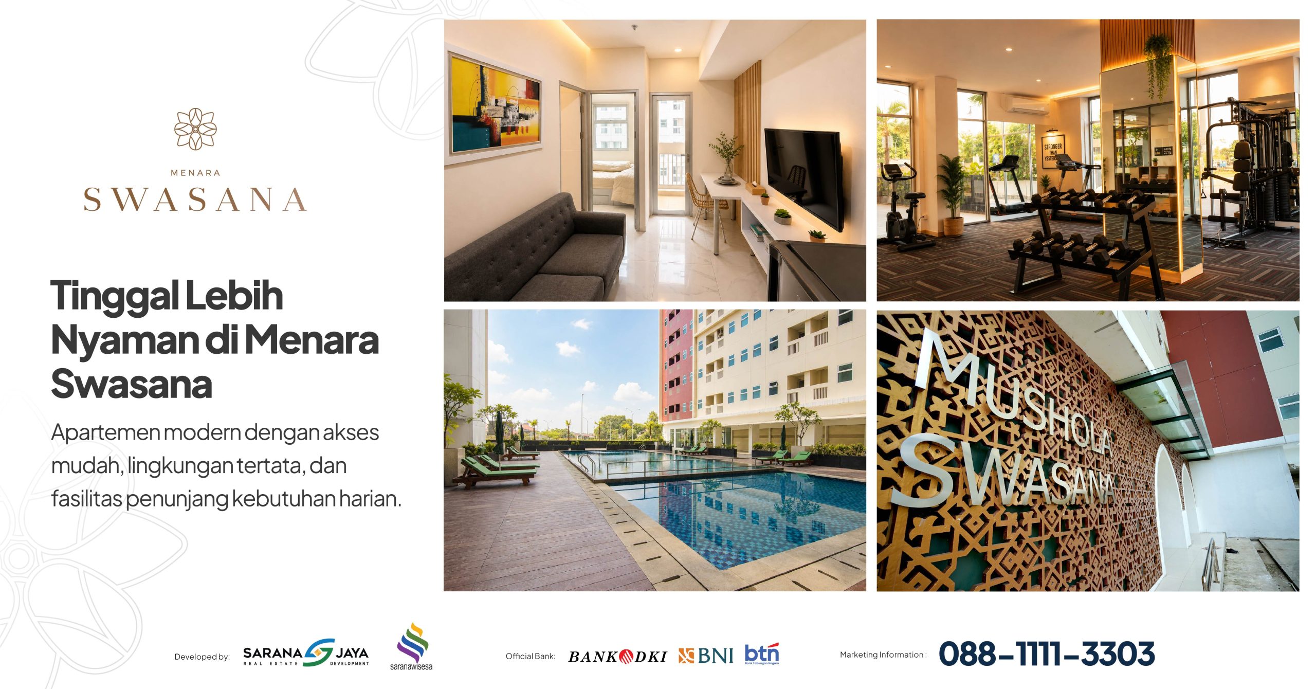 Apartemen Jakarta Timur Menara Swasana